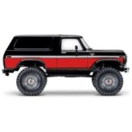 Traxxas TRX-4 Ford Bronco 1979 1/10 Crawler TQi 2.4GHz Rojo (clipless)