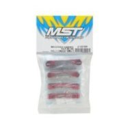 Plaques Convergence Aluminium MST RMX 2.5 (rouge)