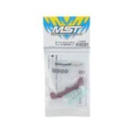MST RMX 2.5 Aluminum Steering Joint Plate (Red)