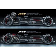 MST RMX EX S Pro 1/10 RWD Kit Auto Drift Elettrico