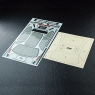 Carrocería MST RS73 (Transparente) 1/10 Touring