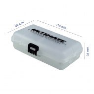 Caja Tornillería Doble Ultimate Racing Pequeña | 114x62x34mm