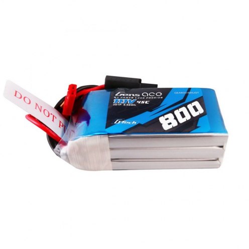 Gens Ace Gtech 800mAh 11.1v 45C (BEC) (LiPo)