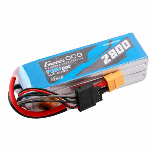Gens Ace Soaring G-Tech 2800mAh 14.8v 60C...