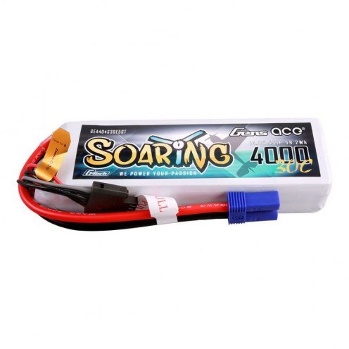 Gens Ace G-Tech Soaring 4000mAh 14.8v 30C (EC5)...