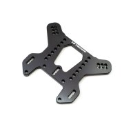 Mariposa trasera P2 (baja) Mugen MBX8R Ultimate Racing, aluminio 7075 anodizado gris grafito