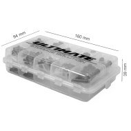 Kit Tornillería M4 (200 uds) con Caja Organizadora – Ultimate Racing