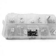 Kit Schrauben M4 (200 Stk.) mit Organizer-Box – Ultimate Racing