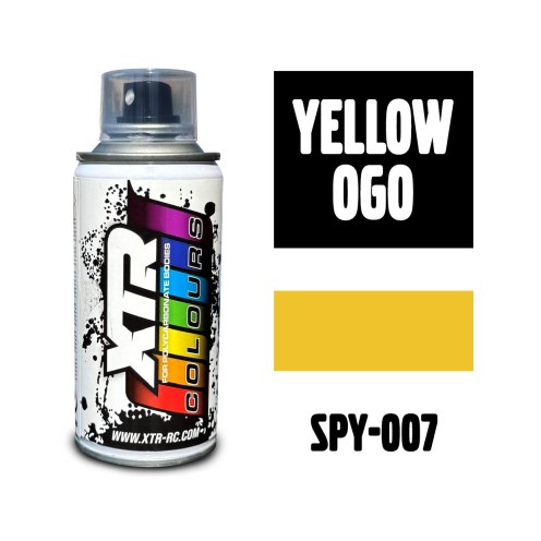 XTR Racing Lexan Sprühfarbe (Gelb OGO) (150ml)