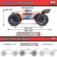 Arrma Kraton 6S 1/8 4x4 RTR Brushless