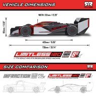 Arrma Limitless 8S AVC 1/7 4x4 RTR Brushless Street