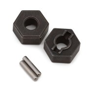 Set mozzo esagonale ruota in acciaio da 12 mm Traxxas (2)
