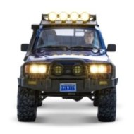 FMS FCX10 PRO Toyota Land Cruiser 80 RS v2 1/10 Crawler RTR Blau