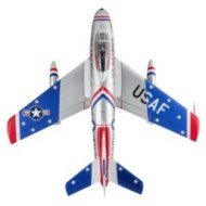 FMS F-86 Sabre 80mm EDF Jet PNP Airplane - Skyblazer