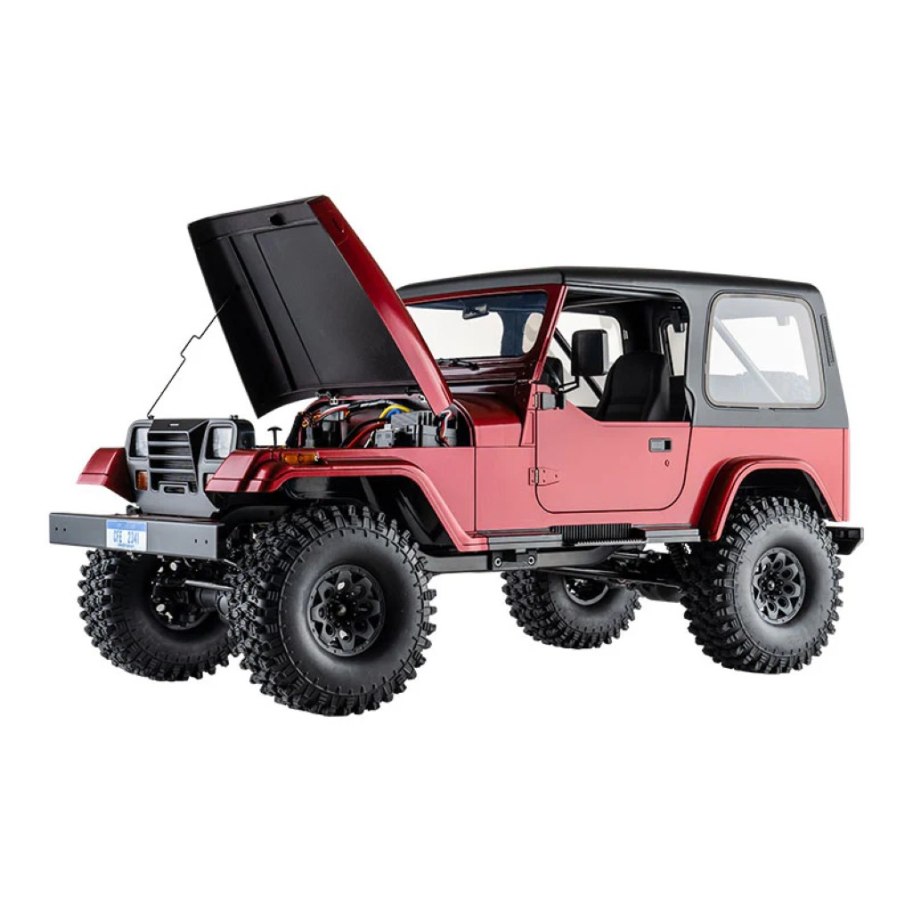 Rc Fms Rapero FMS Mashigan V2 RS 1/10 Crawler RTR - Hard Body Rouge