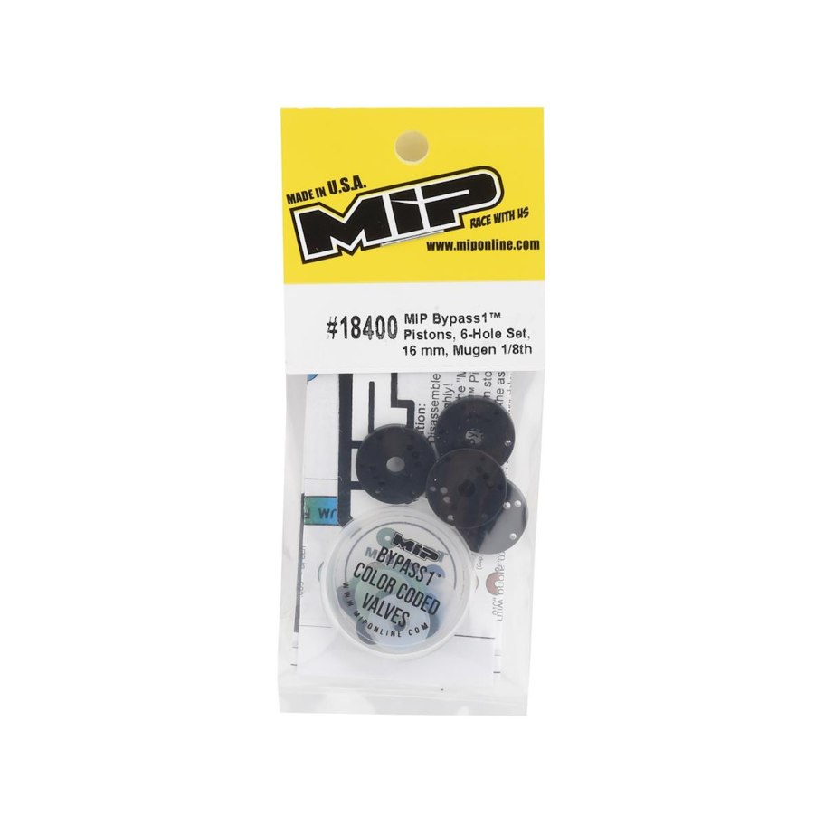 Mip Racing MIP Bypass1™ Piston Kit for Mugen MBX8R 16mm - Pro Racing System