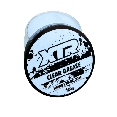XTR Racing Shock Shaft Clear Grease 40g
