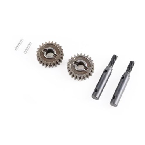 Piñón + Eje Mangueta Delantera FMS FCX10