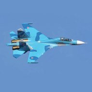 Jet EDF RC FMS Sukhoi SU-27 Twin 70mm PNP | Doppio Turbofan