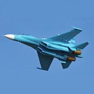 Jet EDF RC FMS Sukhoi SU-27 Twin 70mm PNP | Twin Turbofan