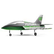 Jet Deportivo RC FMS Futura 64mm EDF PNP | Color Verde
