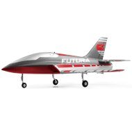 Jet de Sport RC FMS Futura 64mm EDF PNP | Rouge