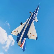 Jet EDF RC FMS J-10 64mm PNP con Reflex V3 (Azul Acrobático)