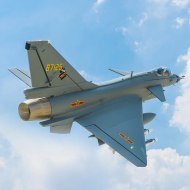 Jet EDF RC FMS J-10 64mm PNP con Reflex V3 (Gris)