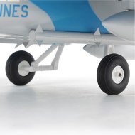 FMS EDF F/A-18 Hornet (Sim) Grey 64mm PNP Airplane