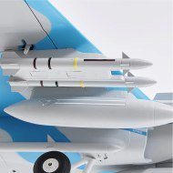 FMS EDF F/A-18 Hornet (Sim) Grey 64mm PNP Airplane