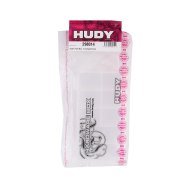 Hudy Parts Box 8 Compartments - 178 x 94mm