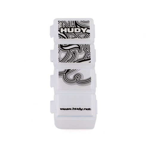HUDY Tiny Hardware Box 4 Compartments - 88 x 30mm
