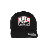 Ultimate Racing Trucker Snapback Retro Cap – Flacher Schirm