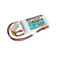 Batterie Gens Ace Soaring 450mAh 7.4V 30C JST-SYP (LiPo)