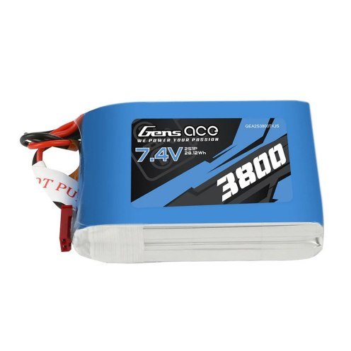 Gens Ace 7.4V 3800mAh LiPo Transmitter Battery