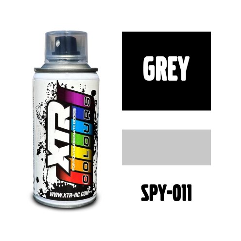 XTR Racing Lexan Spray Paint (Grey) - 150ml