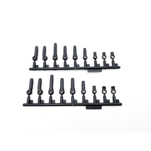 Reinforced Plastic Ball Ends 5.5mm T3.5mm (2...