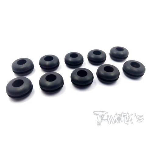 Premium Karosseriepuffer 6x12 Schwarz (10 Stk.)