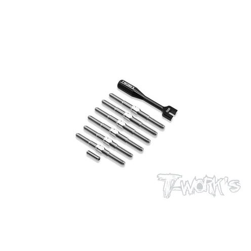Set Tirantes Titanio Mugen MSB1