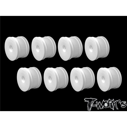Rear Wheel 2.2 12mm White (8 pcs.)