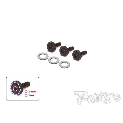 Tornillos Campana Embrague Perfil Bajo (3 Uds.)