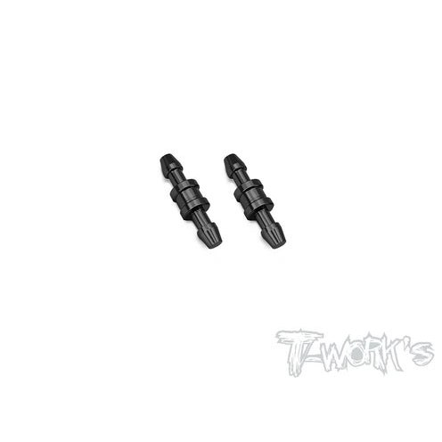 Tappo Tubo Carburante Alluminio Nero (2 pz.)