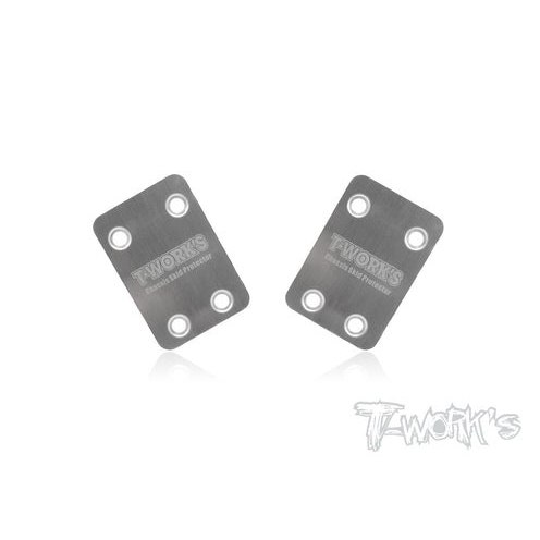 Kyosho MP10/MP10E Stainless Rear Chassis Skid...