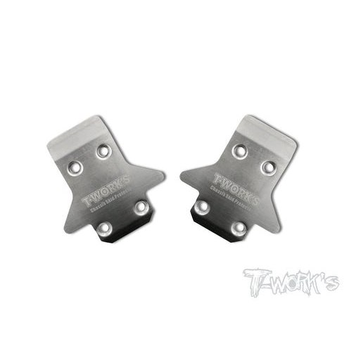 Kyosho MP10/MP10E Edelstahl Chassisschutz Vorne...