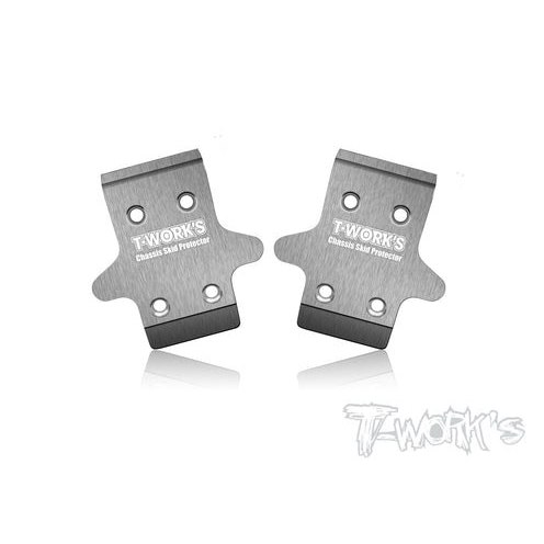 Xray XB8 2023 Stainless Front Chassis Skid...