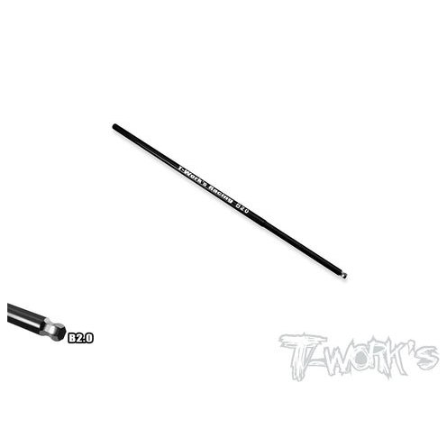 Punta Brugola Sferica HSS 2.0 x 120mm T-Works