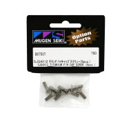 Tornillo M4x12 Titanio Avellanato (8U) Mugen