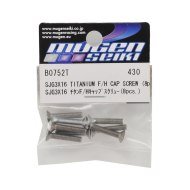 Tornillo M3x16 Titanio Avellanato (4U) Mugen