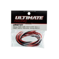 Kabel Servo Geflochten 22AWG (50cm)