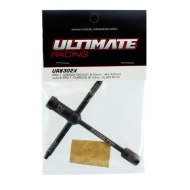 Ultimate Racing Pro-T Glow Plug Wrench (Socket 8/10mm & Hex 5mm)
